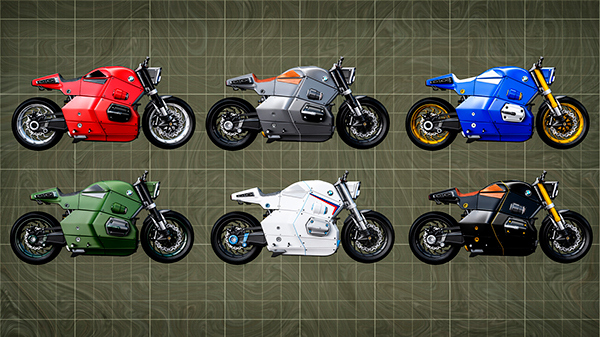 industrial design，conceptual design，BMW series，motorcycle，design sketch，