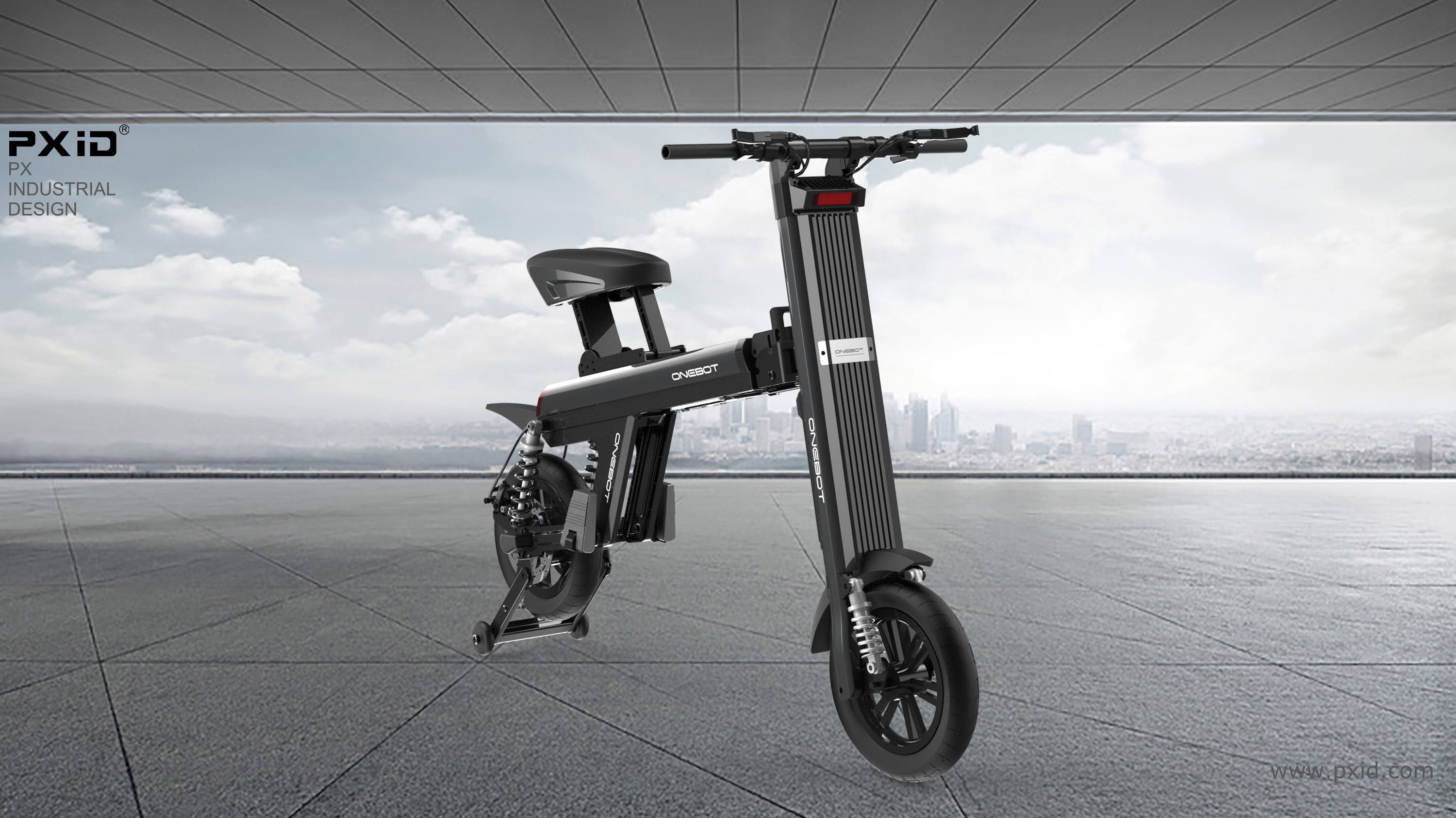 Product oriented industrial design，Scooter design，Balance car design，Design of walking tools for the elderly，Body feeling car design，pxid，