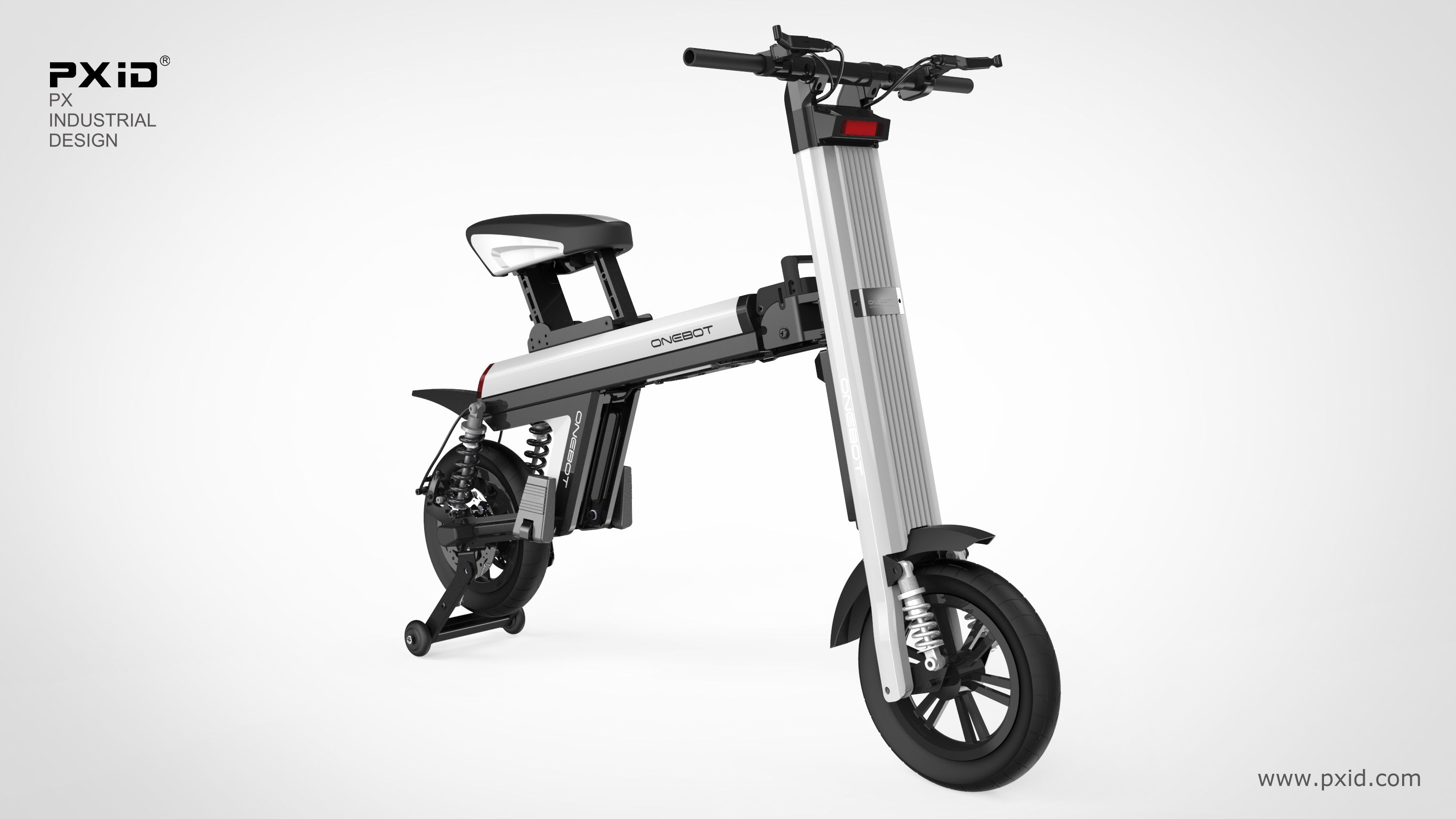 Product oriented industrial design，Scooter design，Balance car design，Design of walking tools for the elderly，Body feeling car design，pxid，