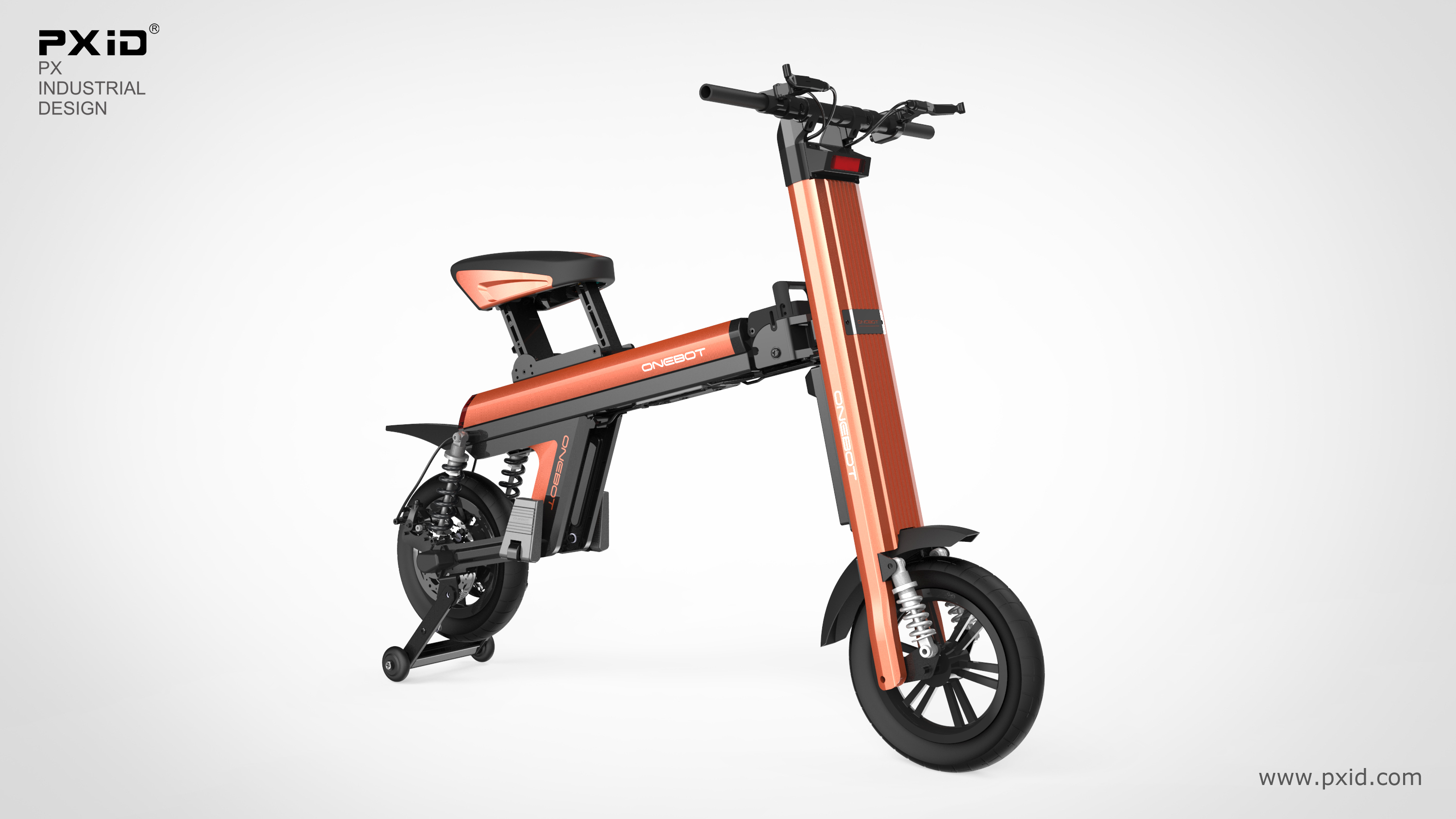Product oriented industrial design，Scooter design，Balance car design，Design of walking tools for the elderly，Body feeling car design，pxid，
