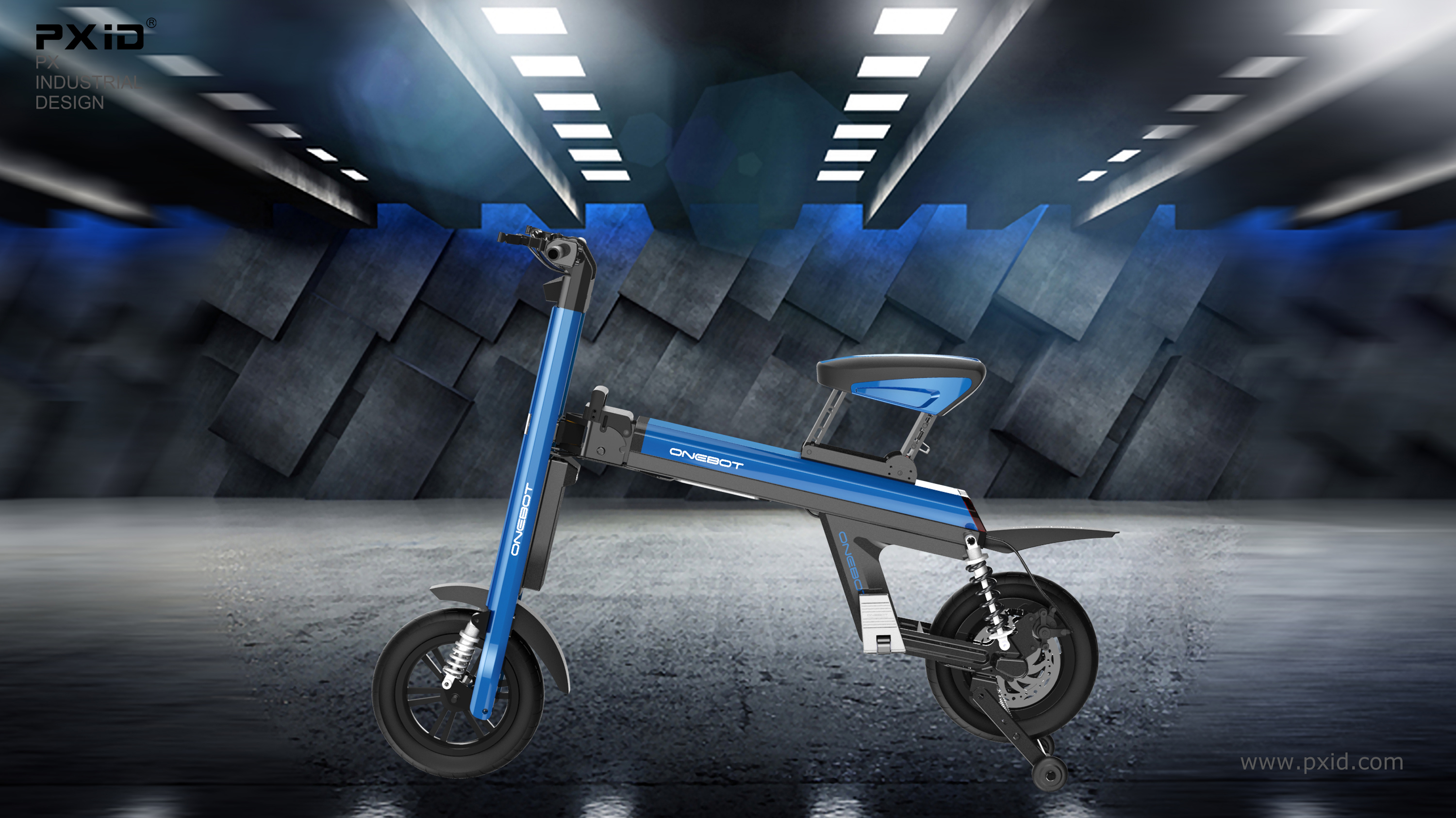 Product oriented industrial design，Scooter design，Balance car design，Design of walking tools for the elderly，Body feeling car design，pxid，