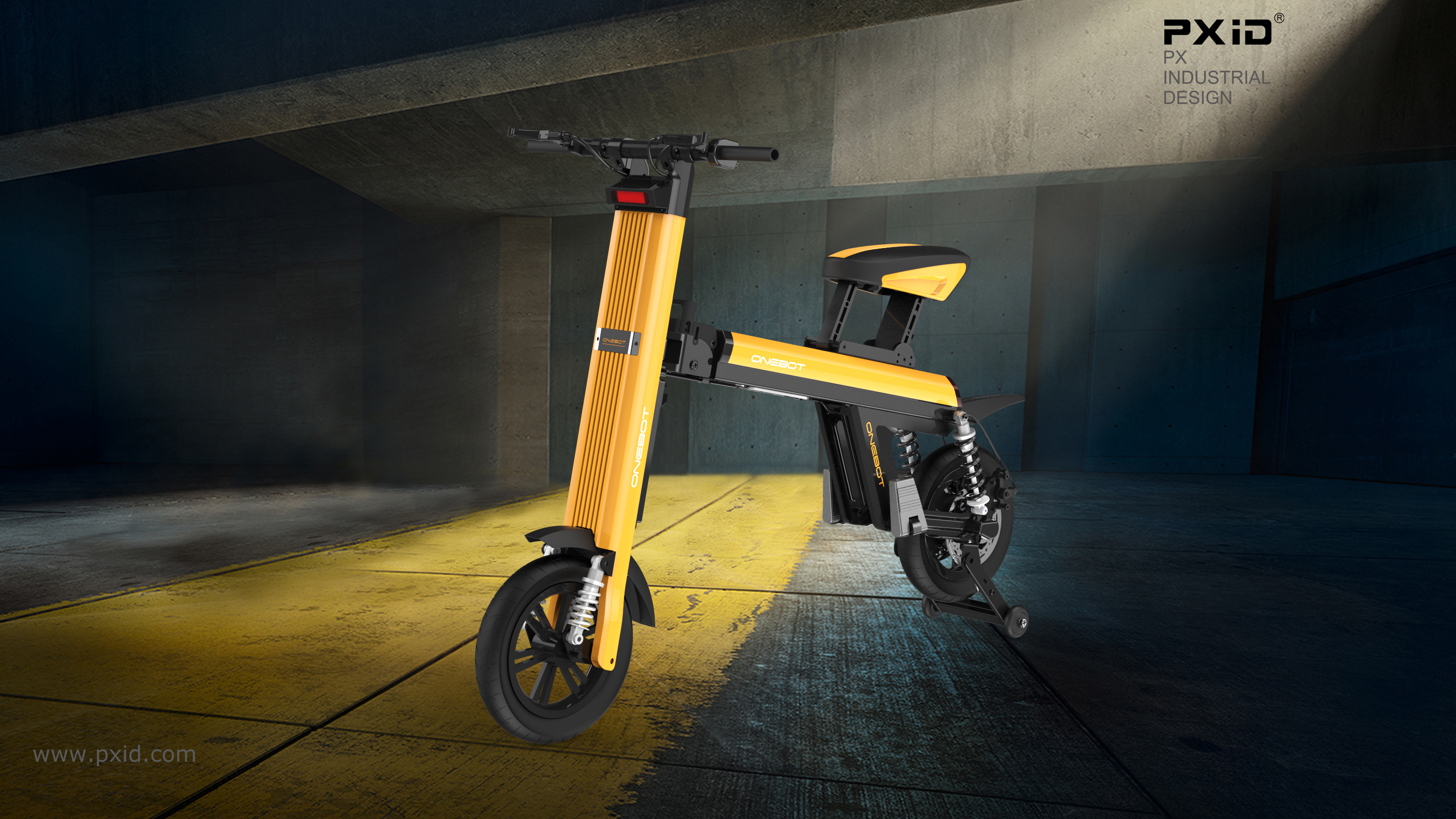 Product oriented industrial design，Scooter design，Balance car design，Design of walking tools for the elderly，Body feeling car design，pxid，