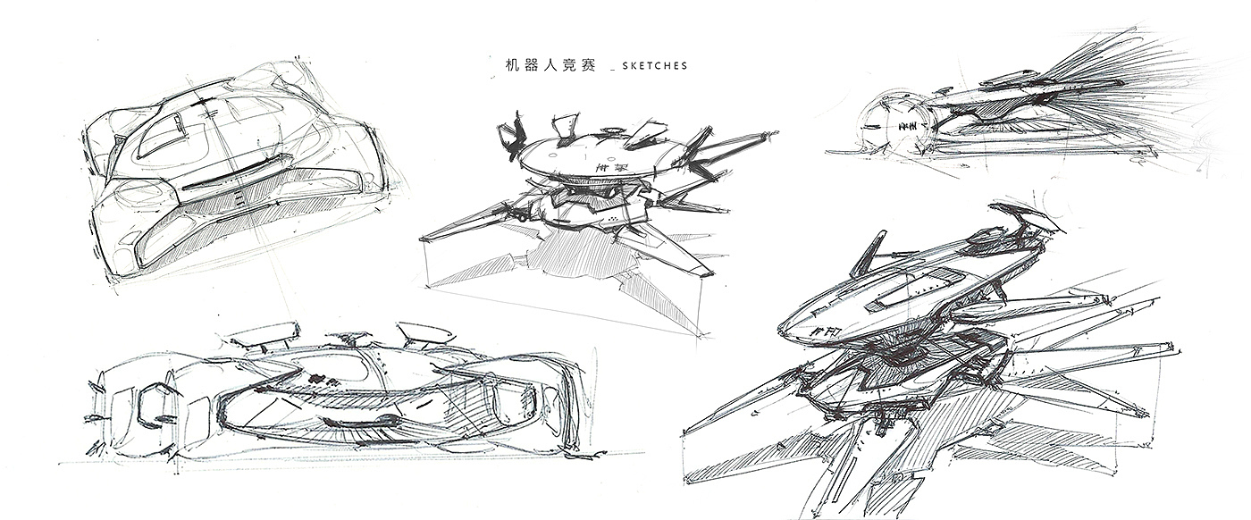 Automatic design，Hand drawn，Sports car，product design，industrial design，