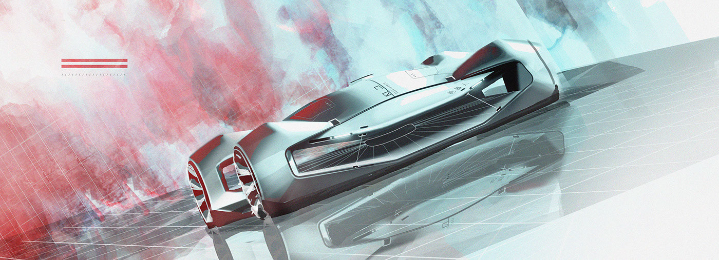 Automatic design，Hand drawn，Sports car，product design，industrial design，