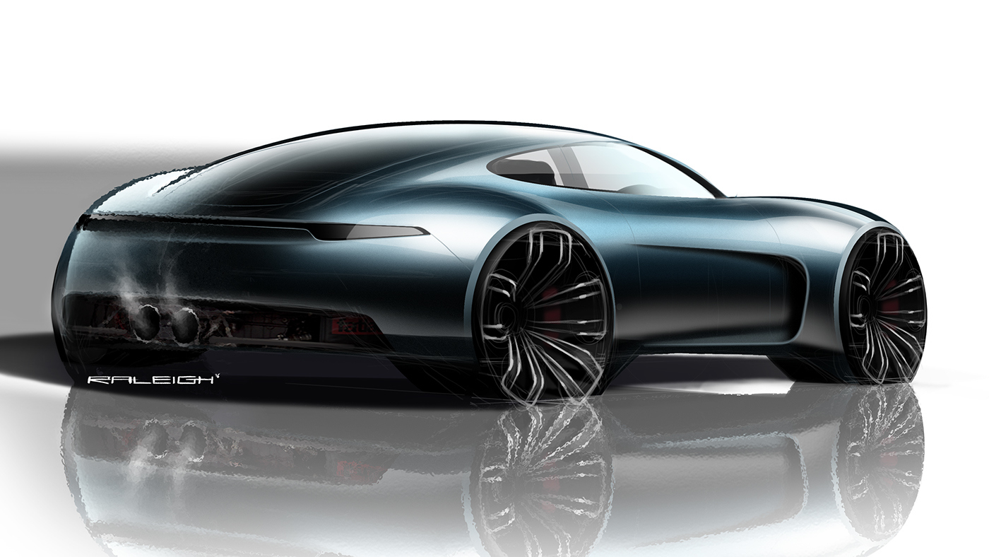 Automatic design，Hand drawn，Render，Visual design，industrial design，