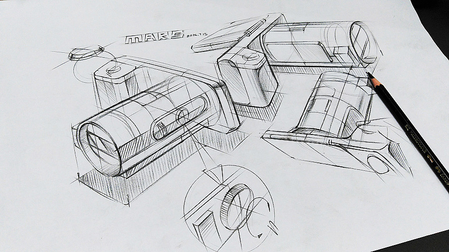 Hand drawn industrial design，idea sketch ，Smart home，Intelligent hardware，Hand drawn performance of industrial design，product design，