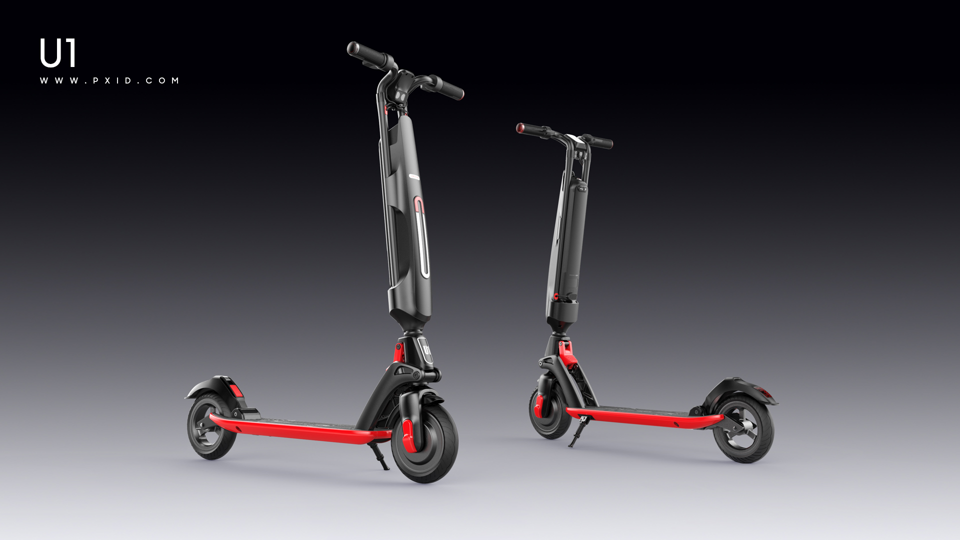 Scooter，Scooter design，Electric scooter，Design of transportation tools，industrial design，