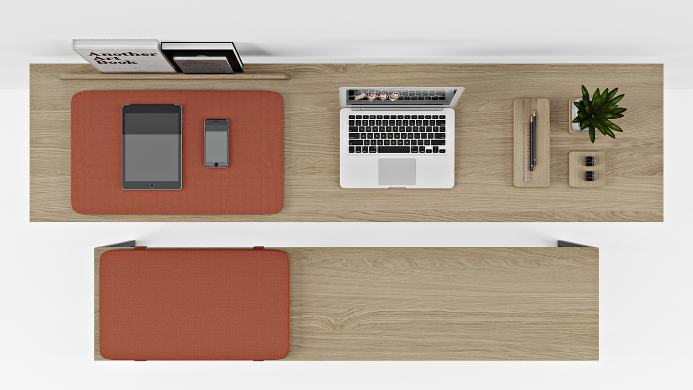 furniture，indoor，product，Design，to work in an office，