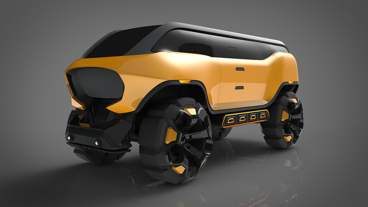 product design，industrial design，Engineering rescue，Strong bearing capacity，High horsepower，Safe and stable，