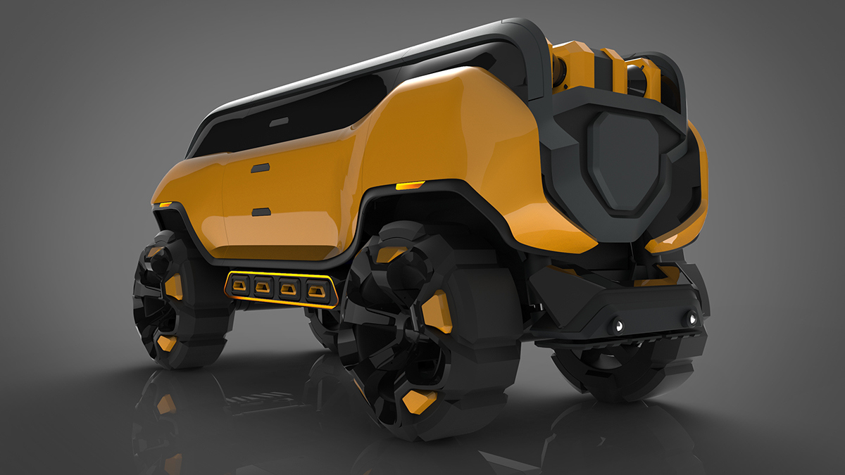 product design，industrial design，Engineering rescue，Strong bearing capacity，High horsepower，Safe and stable，