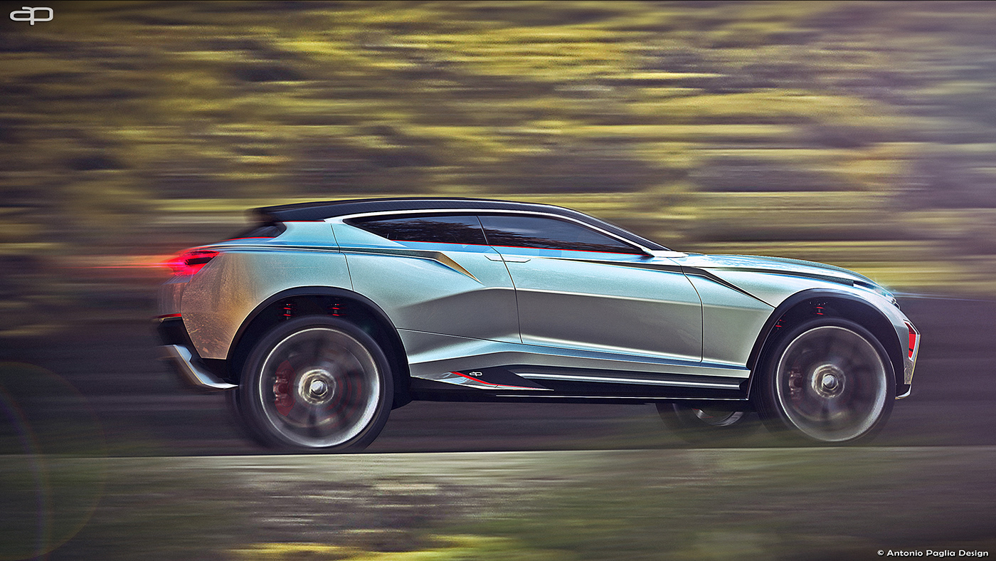 jeep，Automobile design，Hand drawn，