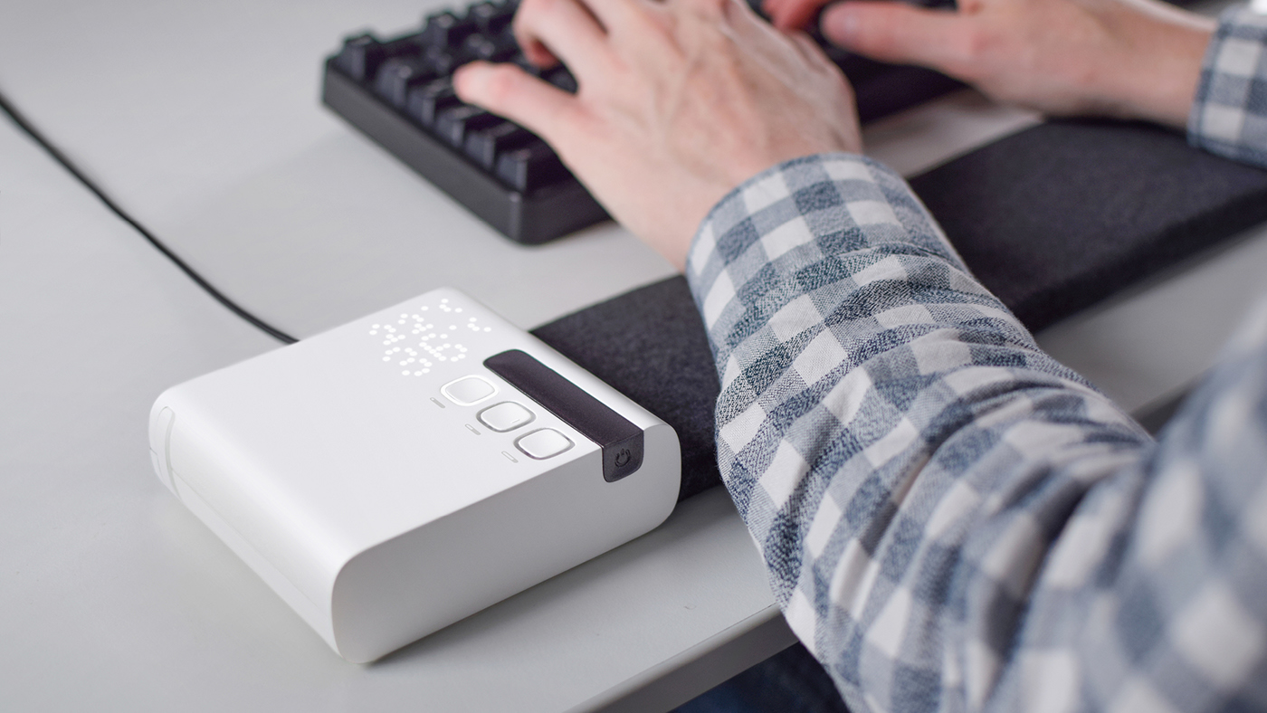 stratum，Desk mat，white，