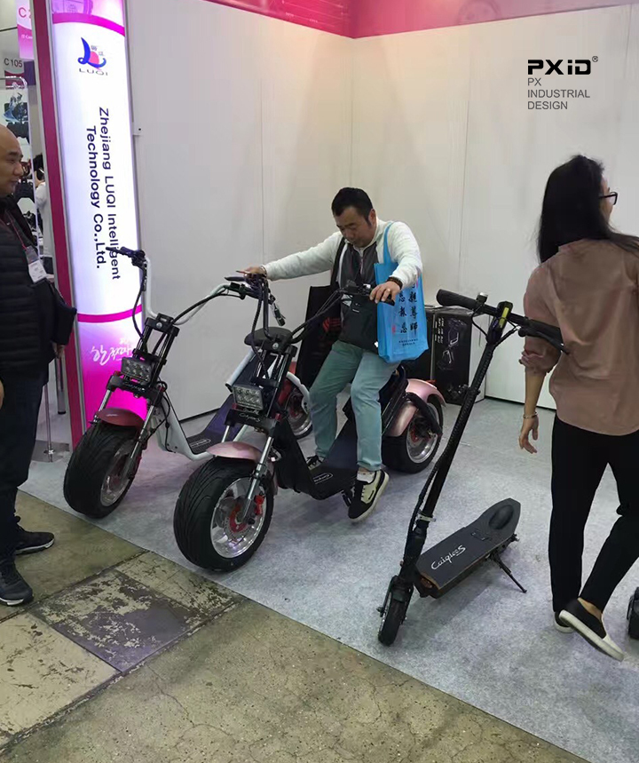 Product oriented industrial design，pxid，Balance car design，Scooter design，Body feeling car design，Design of walking tools for the elderly，