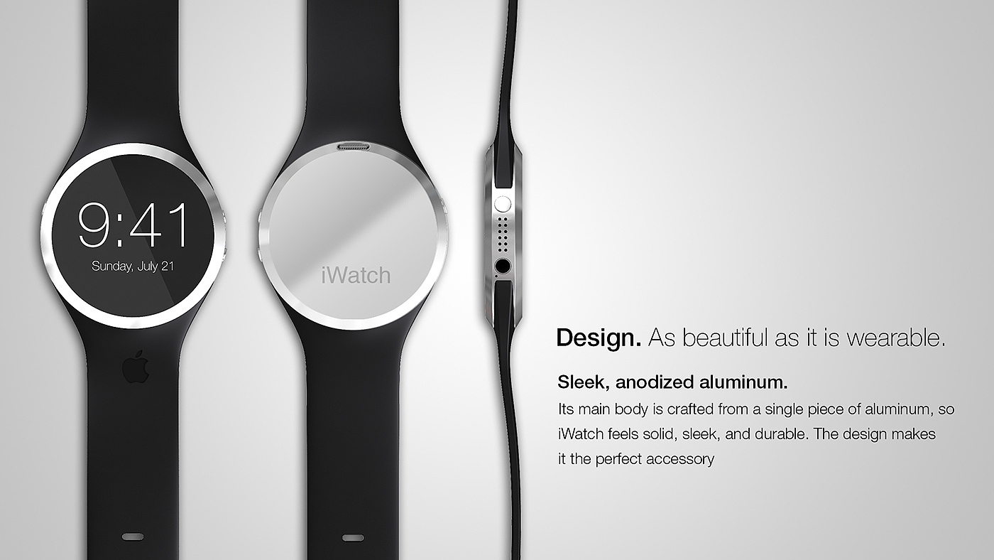 精致，智能，产品设计，腕表，概念，