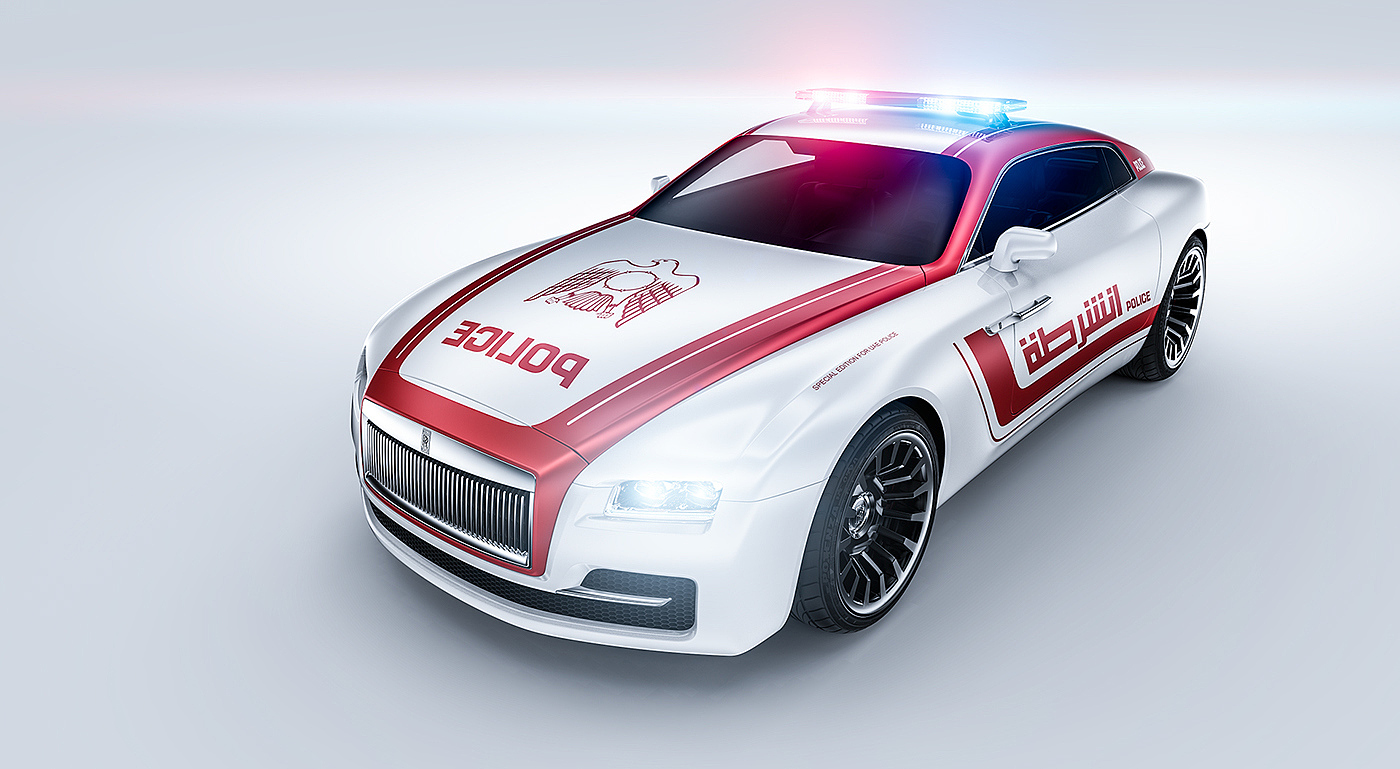 Automatic design，Visual design，police car，luxury，industrial design，