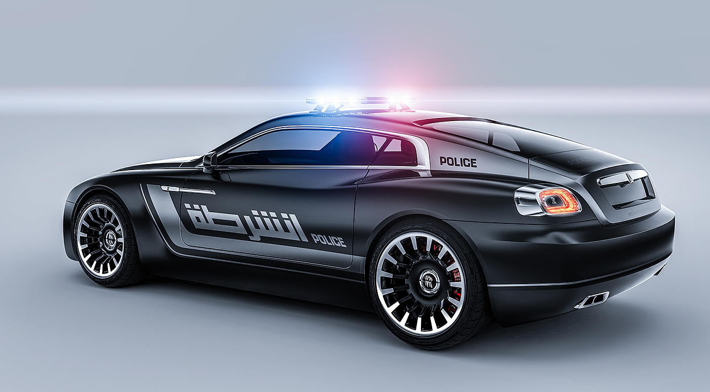 Automatic design，Visual design，police car，luxury，industrial design，