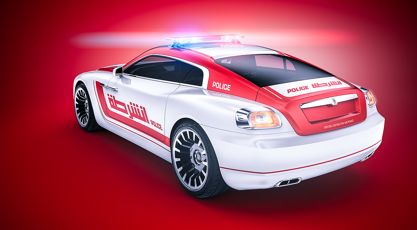 Automatic design，Visual design，police car，luxury，industrial design，