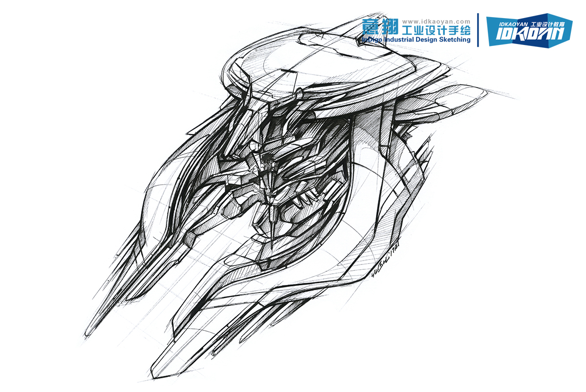 ideation sketch 创意草图手绘