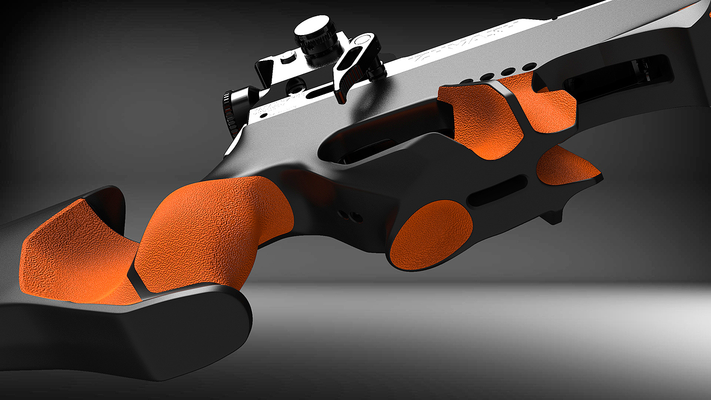 product design，gun，conceptual design，design sketch，Scientific and technological intelligence，