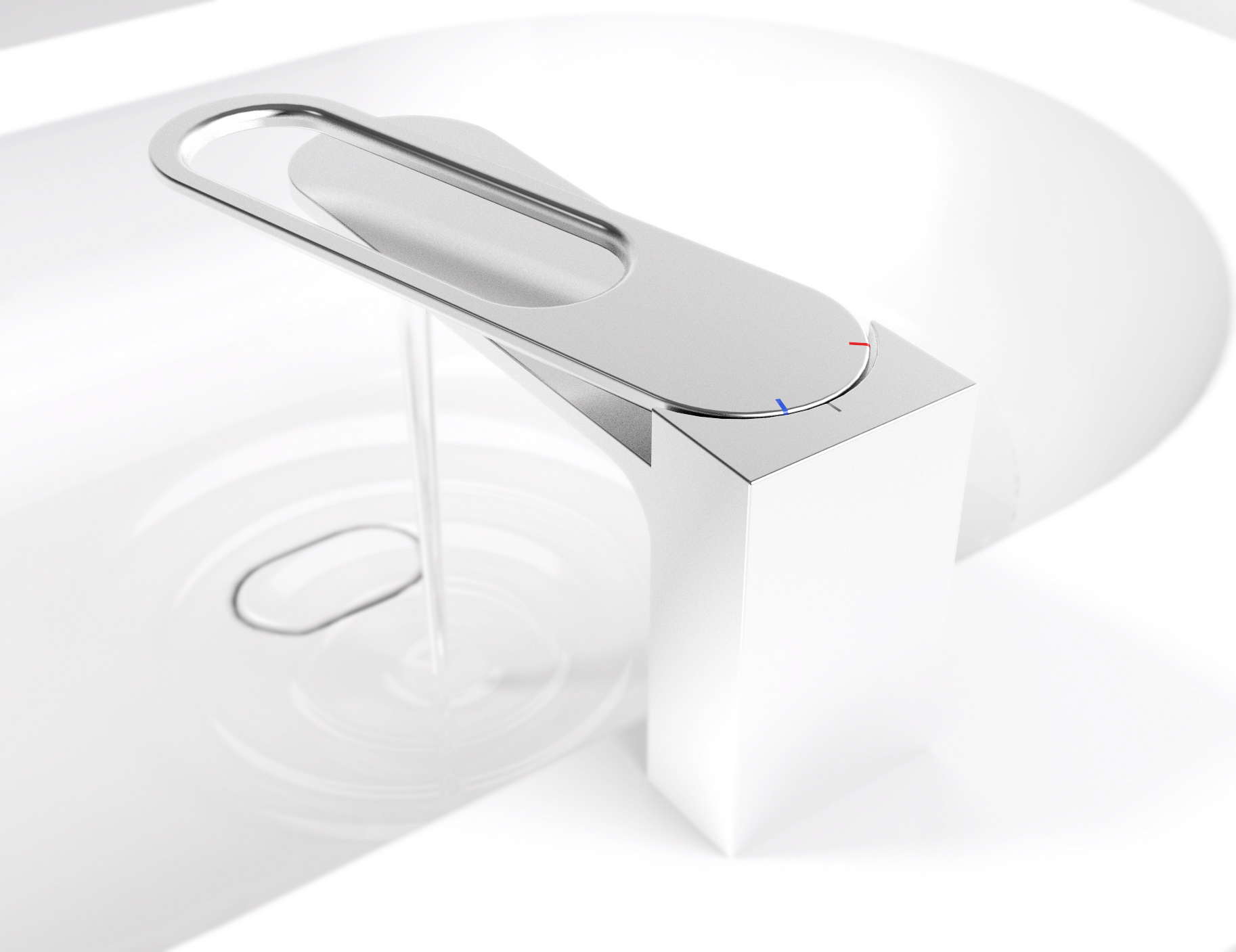 Reprint，industrial design，product design，water tap，modern，