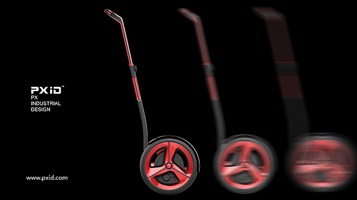 Product oriented industrial design，pxid，Balance car design，Scooter design，Body feeling car design，Design of walking tools for the elderly，