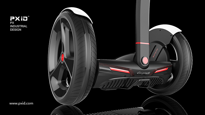 Product oriented industrial design，pxid，Balance car design，Scooter design，Body feeling car design，Design of walking tools for the elderly，