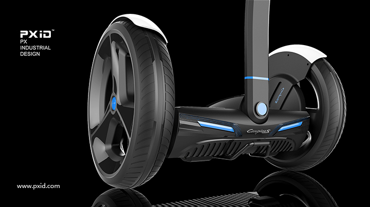 Product oriented industrial design，pxid，Balance car design，Scooter design，Body feeling car design，Design of walking tools for the elderly，