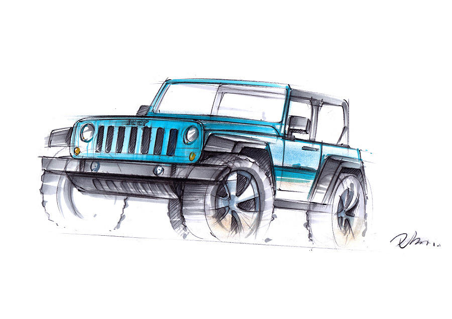 industrial design，product design，Hand drawn industrial design，Hand drawn renderings of products，Hand drawn vehicle，Driver drawing，Hand drawn step diagram of industrial design，