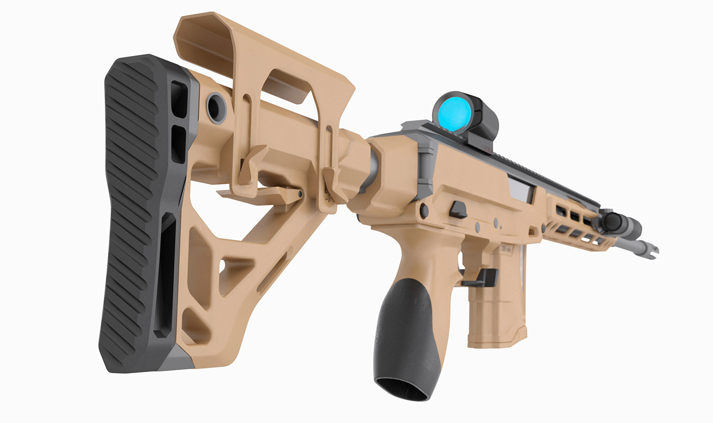 industrial design，military，arms，product design，modeling，