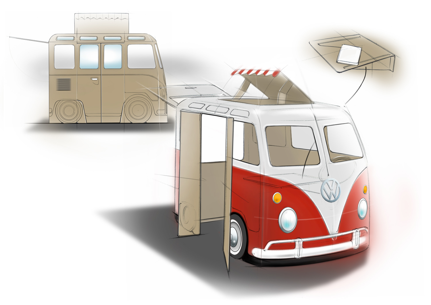 cardboard，security，product design，industrial design，environment protection，