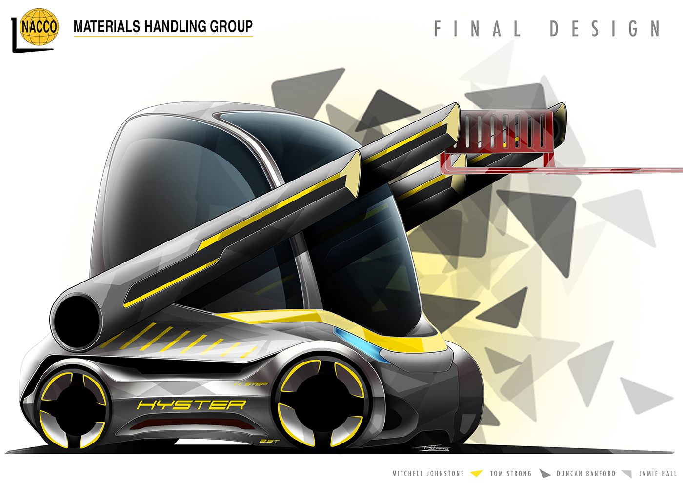 industrial design，Intelligent technology，conceptual design，design sketch，Tool car design，