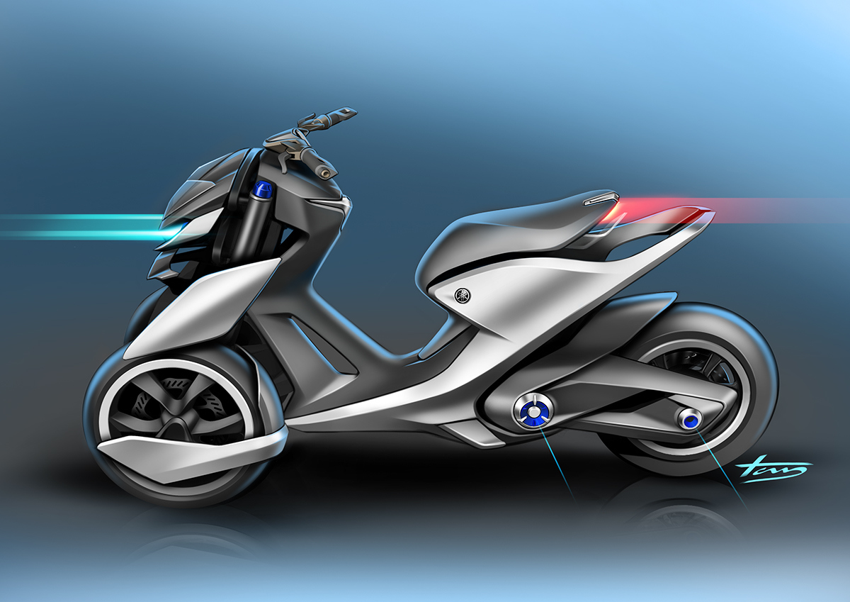 industrial design，Concept car design，design sketch，Intelligent technology，motorcycle，