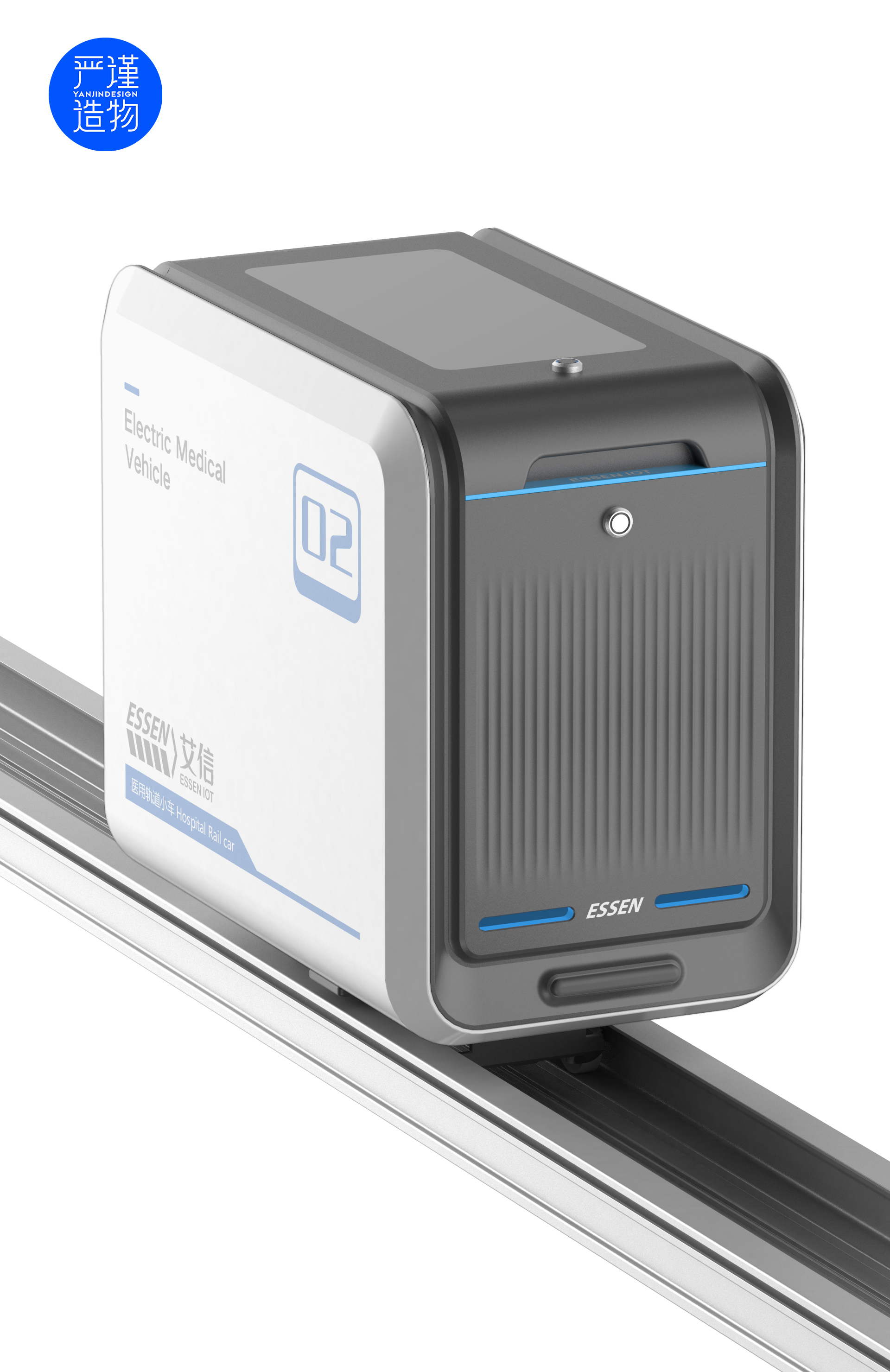 hospital，Medical products，Rail car，medical care，product design，industrial design，Rigorous creation，