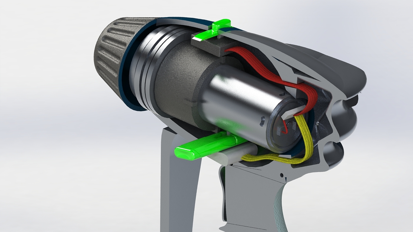 industrial design，Tool design，conceptual design，convenient，Electric drill，
