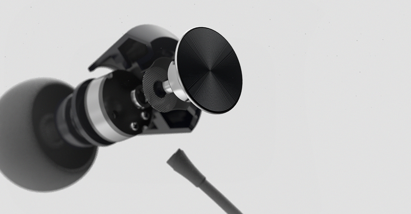 Self contained switch，No noise，External speaker，Simplicity，industrial design，