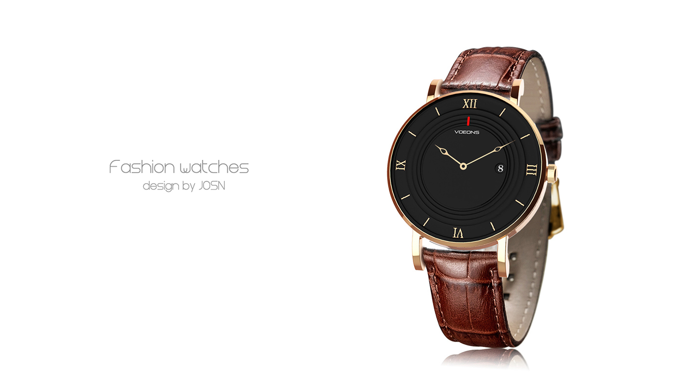 Wristwatch，tachograph，product design，lithe，delicate，