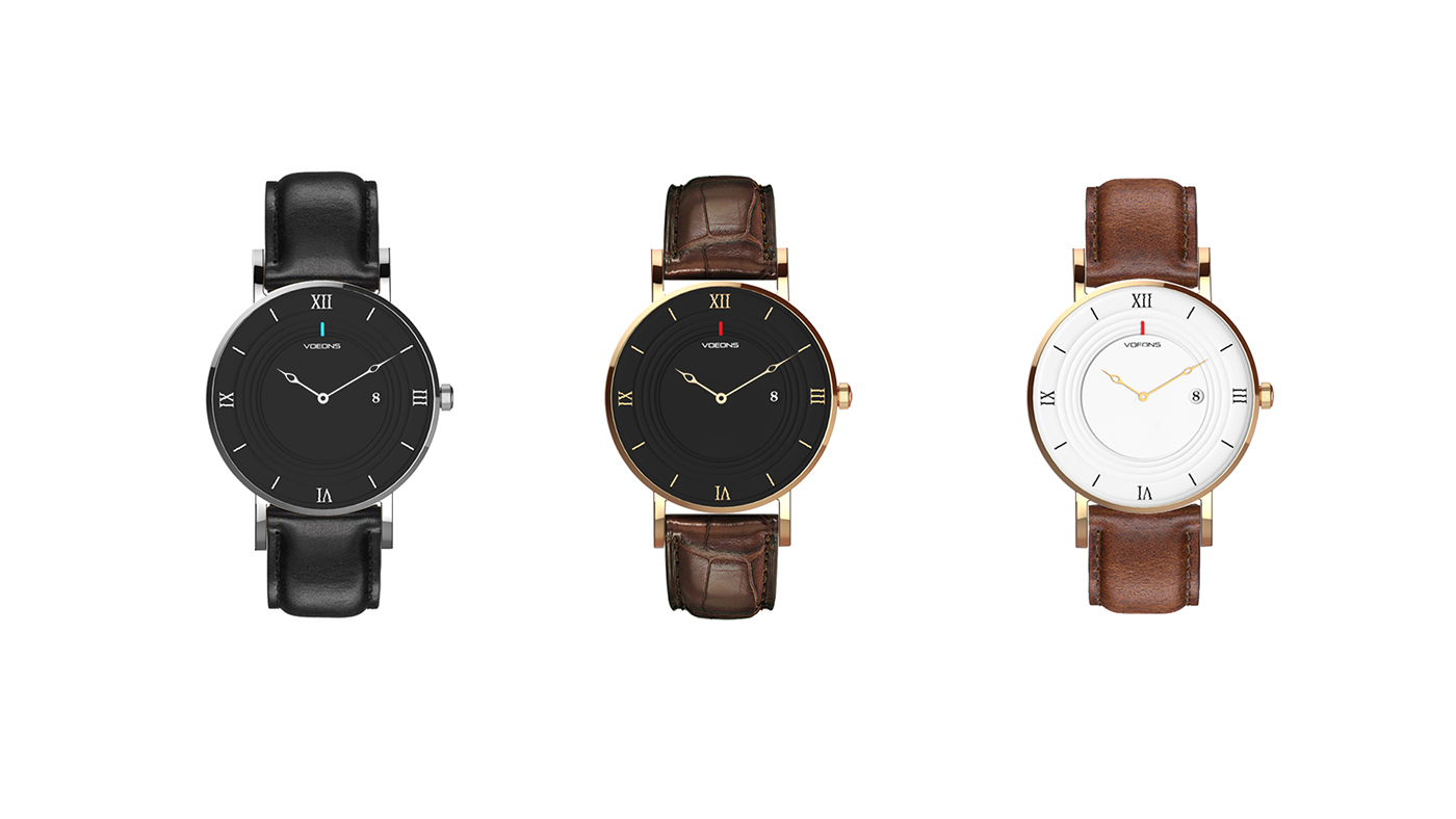 Wristwatch，tachograph，product design，lithe，delicate，