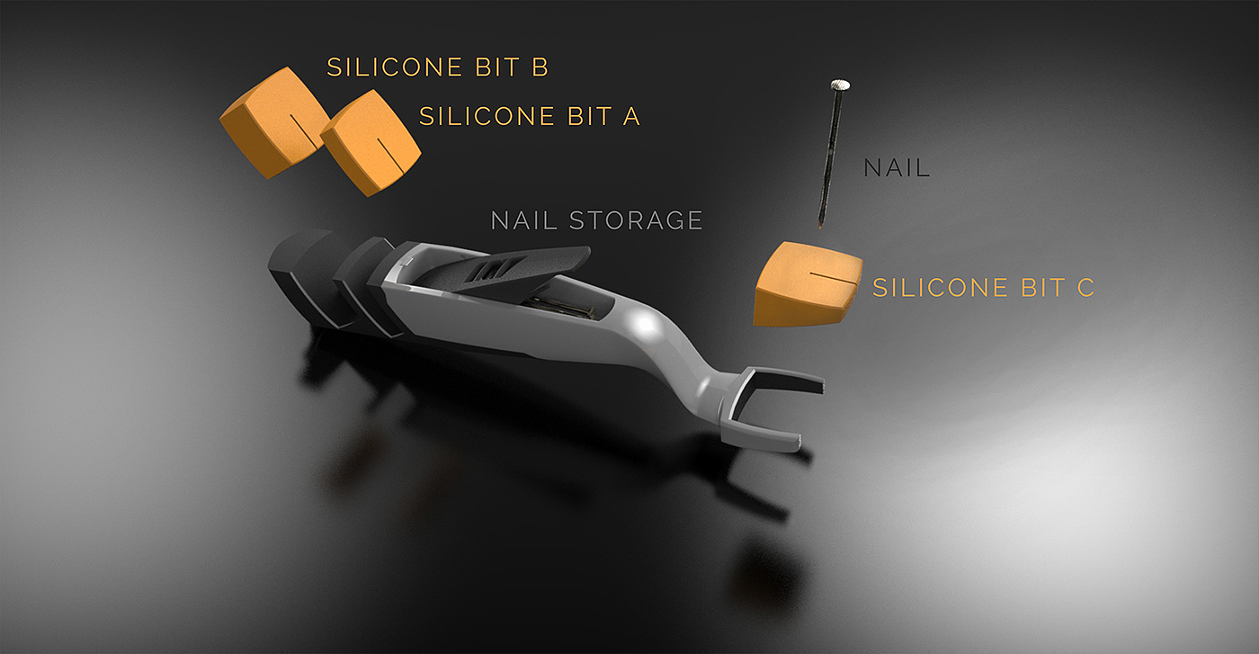 industrial design，convenient，hammer，Gadgets，Creative and novel，