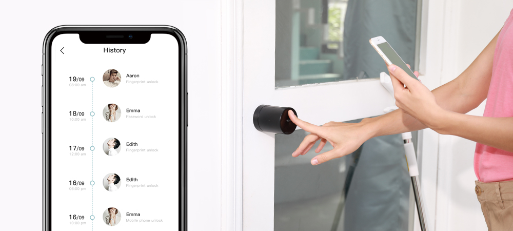 Intelligent door lock，Smart home，Intelligent products，Door lock，