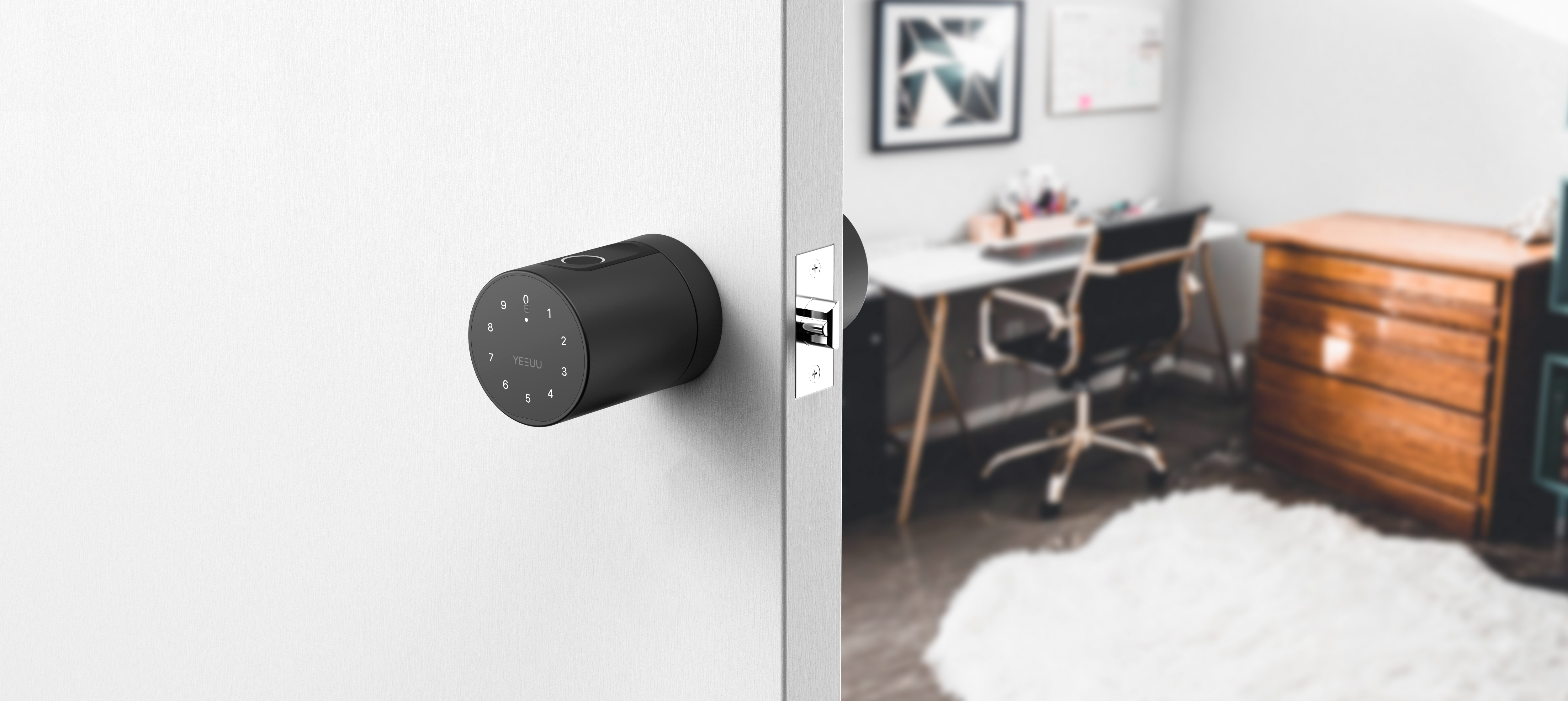 Intelligent door lock，Smart home，Intelligent products，Door lock，