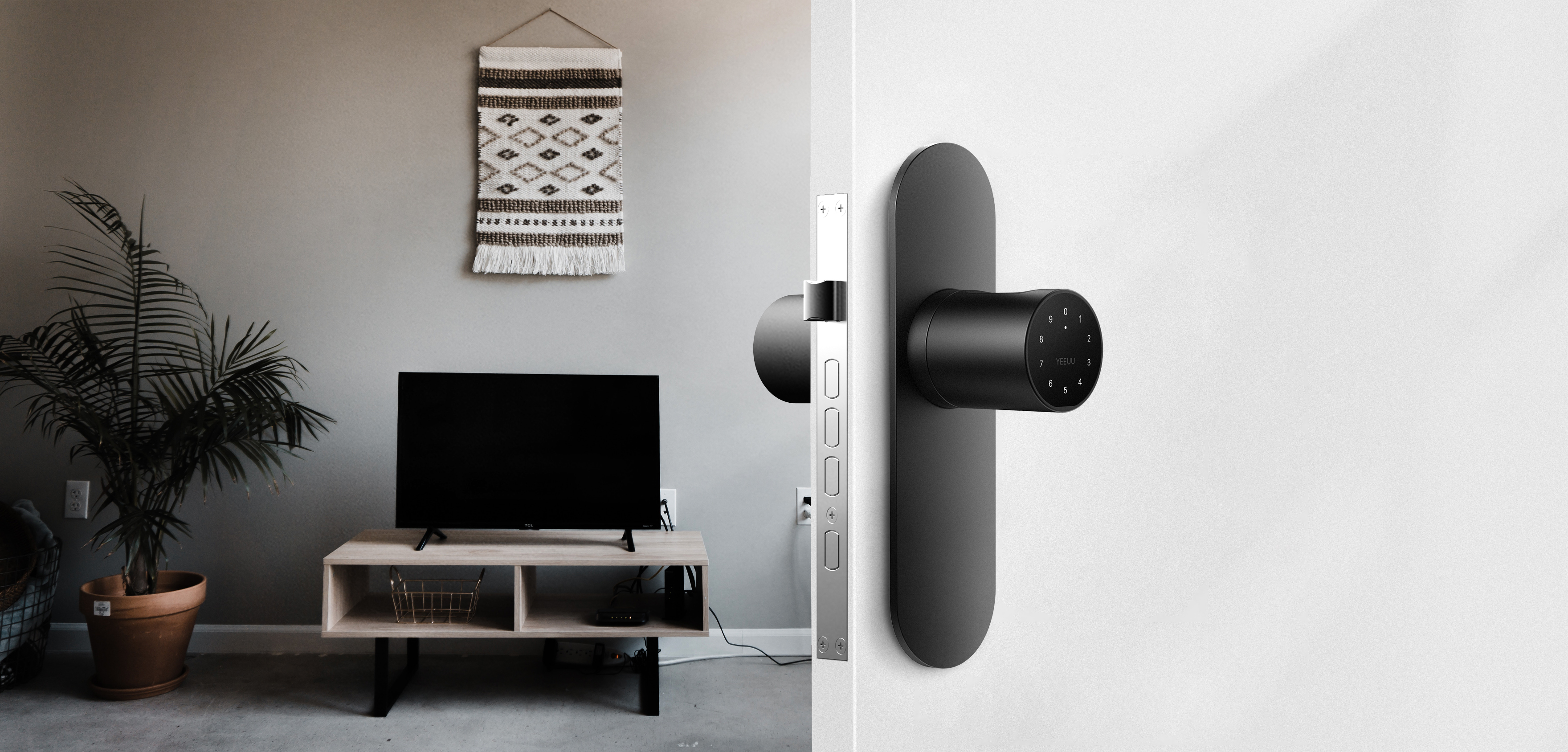 Intelligent door lock，Smart home，Intelligent products，Door lock，
