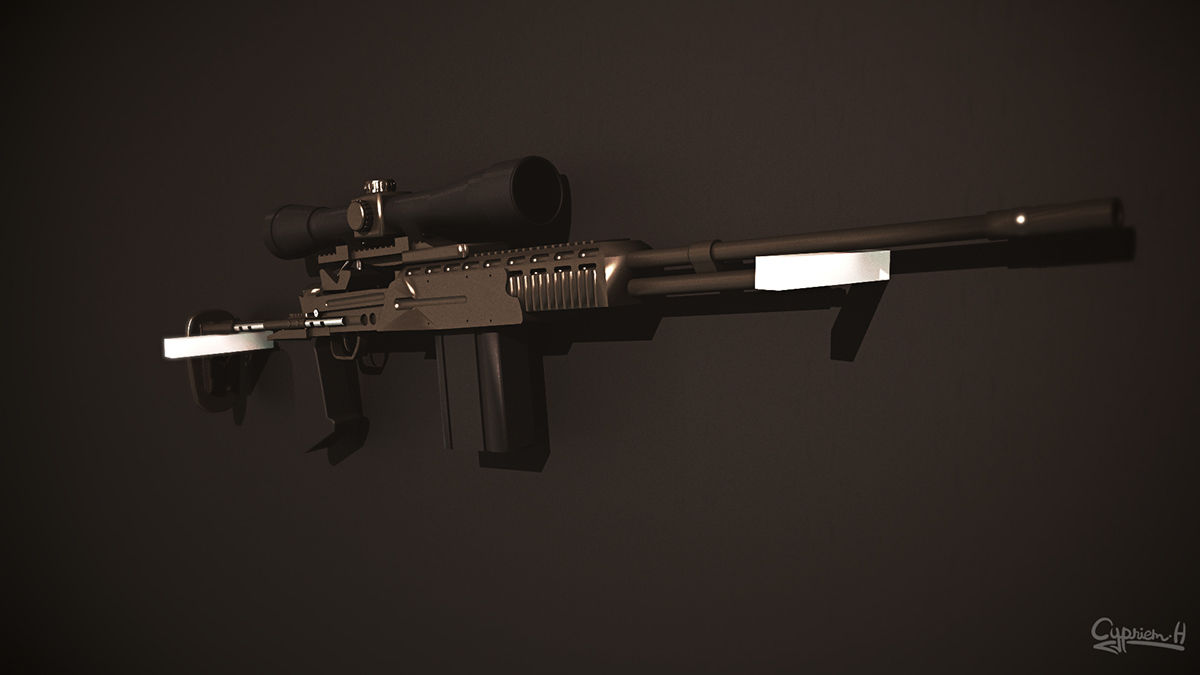 concept，design sketch，delicate，gun，military，