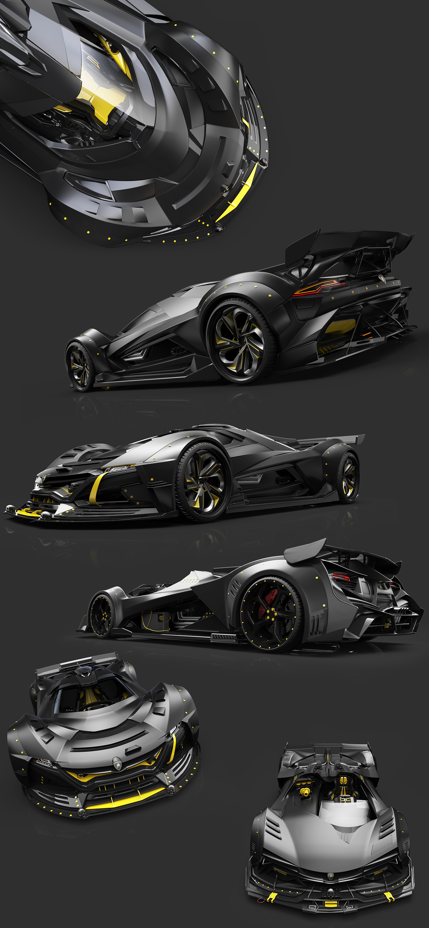 conceptual design，Automatic design，Visual design，modeling，Render，