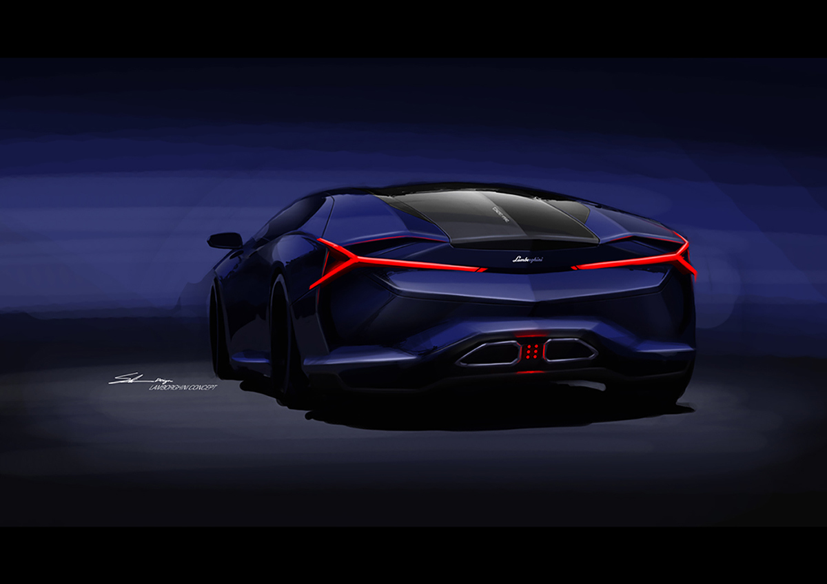 Automatic design，Hand drawn，Render，Visual design，industrial design，