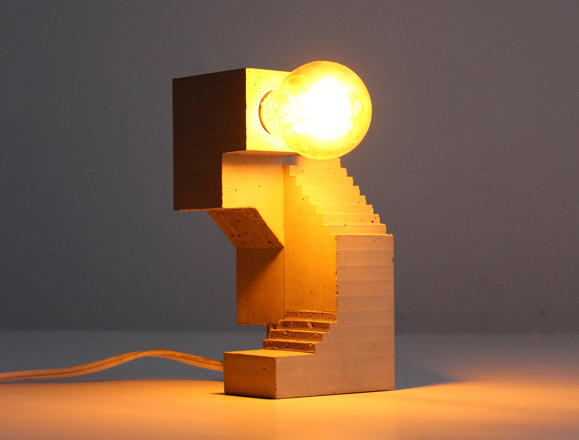 Home Furnishing，product design，industrial design，concrete，lighting，