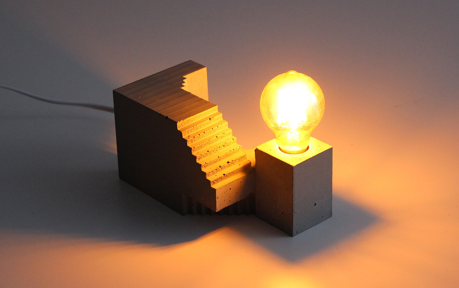 Home Furnishing，product design，industrial design，concrete，lighting，