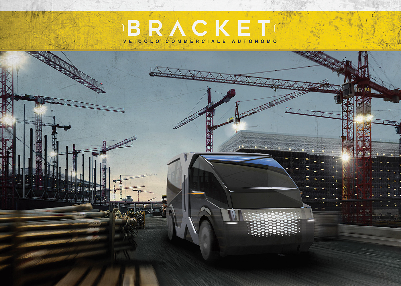 industrial design，Hand drawn，Intelligent technology，design sketch，truck，