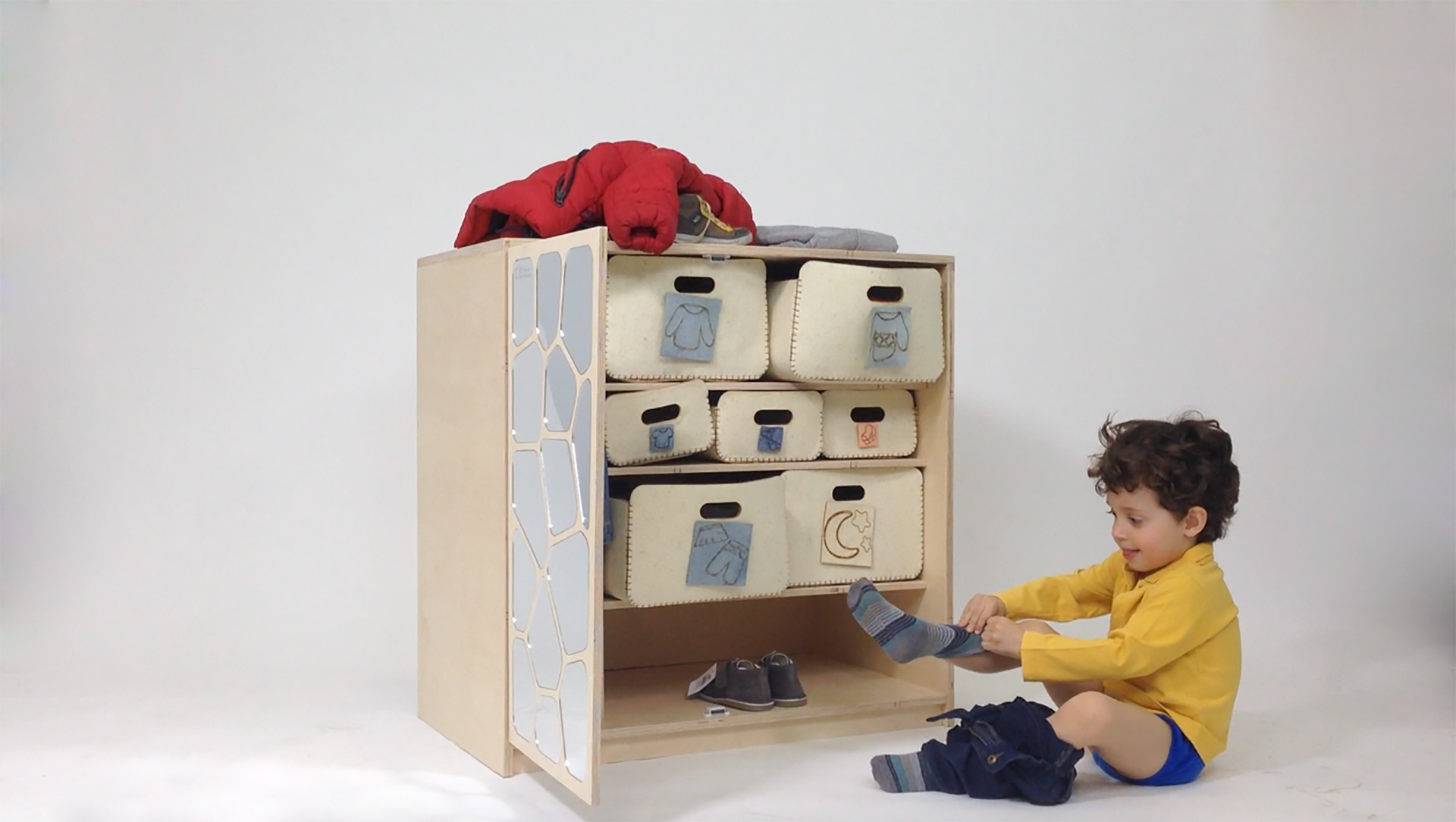 Home Furnishing，wardrobe，children，Receive，product design，