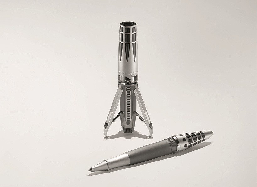 product design，18 carat gold NIB，Rocket shape design，writing tool，Pocket design，