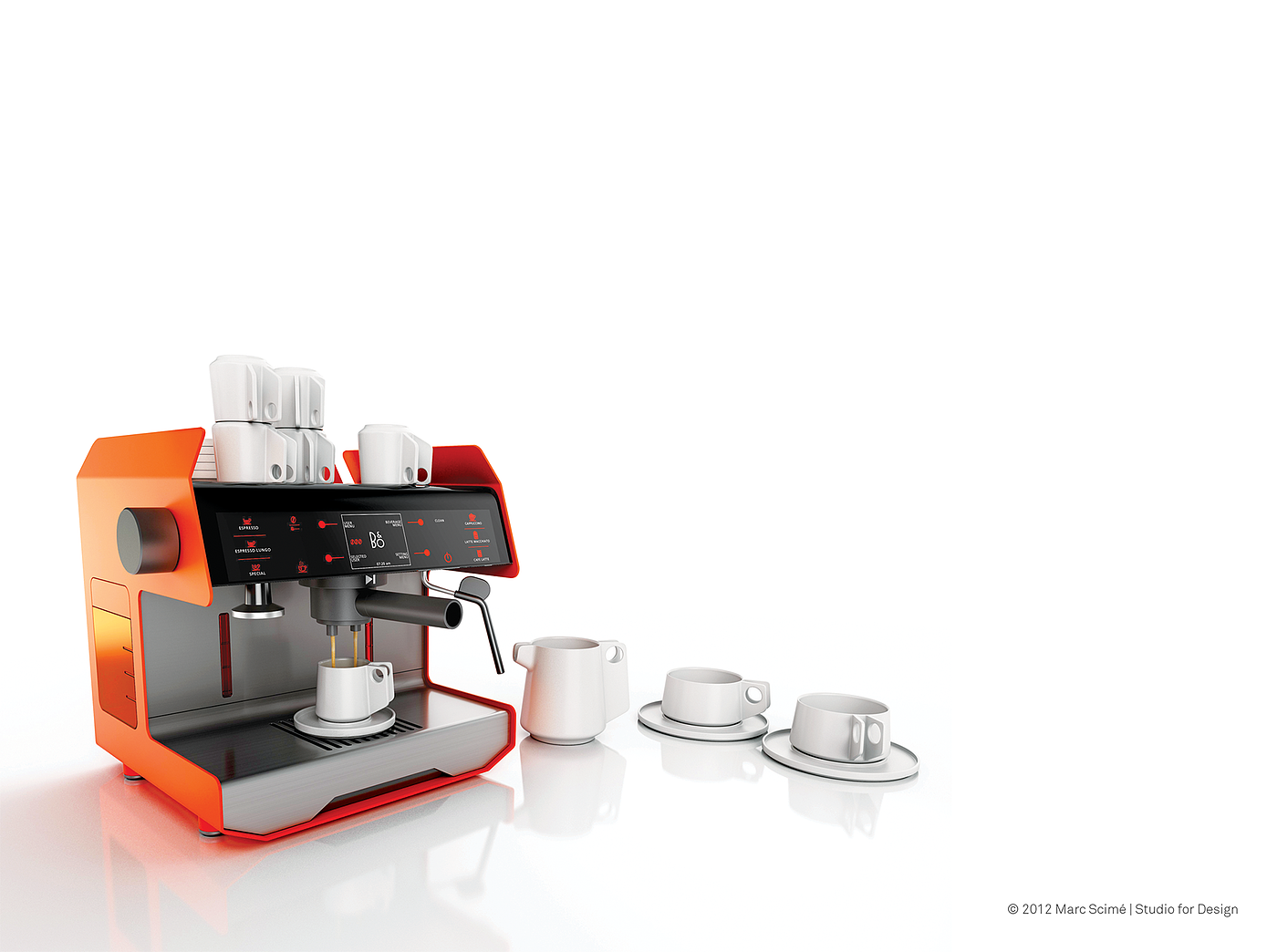 Kitchen supplies，product design，industrial design，Coffee machine，Simplicity，